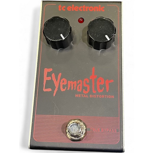 Used TC Electronic Eyemaster Metal Distortion Effect Pedal