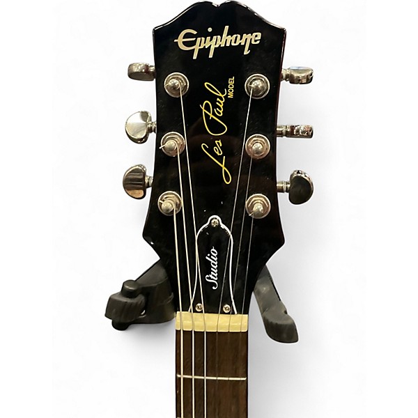 Used Epiphone Les Paul Studio Wine Red Solid Body Electric Guitar