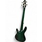 Used Cort Artisan 5 String Bass Green Electric Bass Guitar