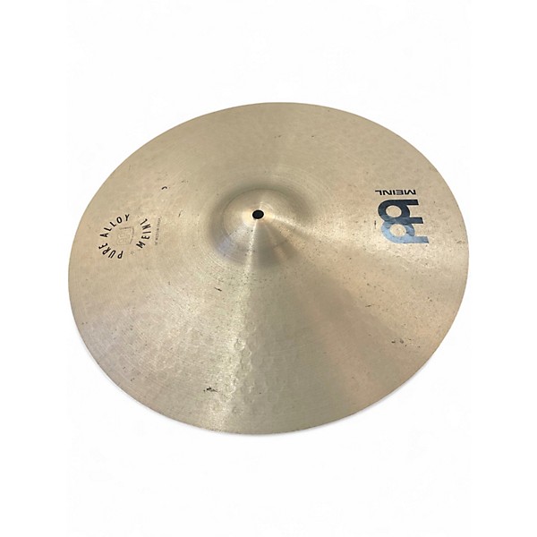 Used MEINL 18in Pure Alloy Traditional Medium Crash  Cymbal