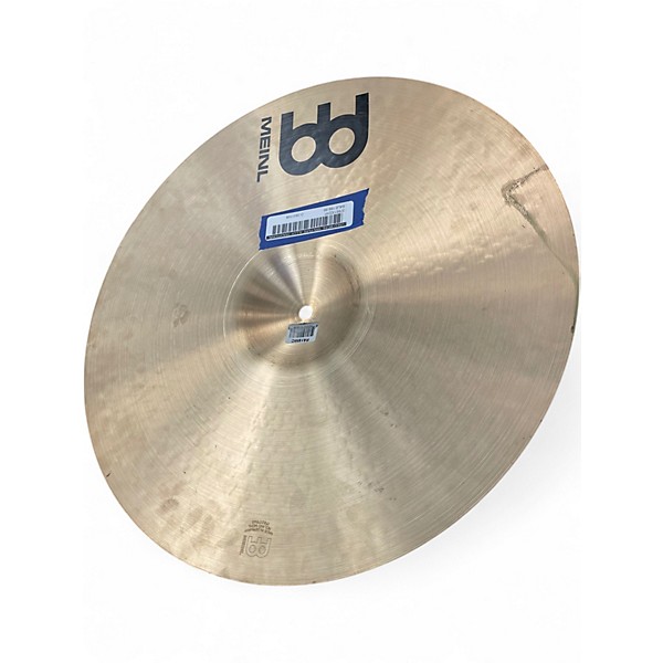 Used MEINL 18in Pure Alloy Traditional Medium Crash  Cymbal
