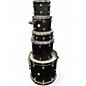 Used Dw  5 Piece design series Satin Black Drum Kit thumbnail