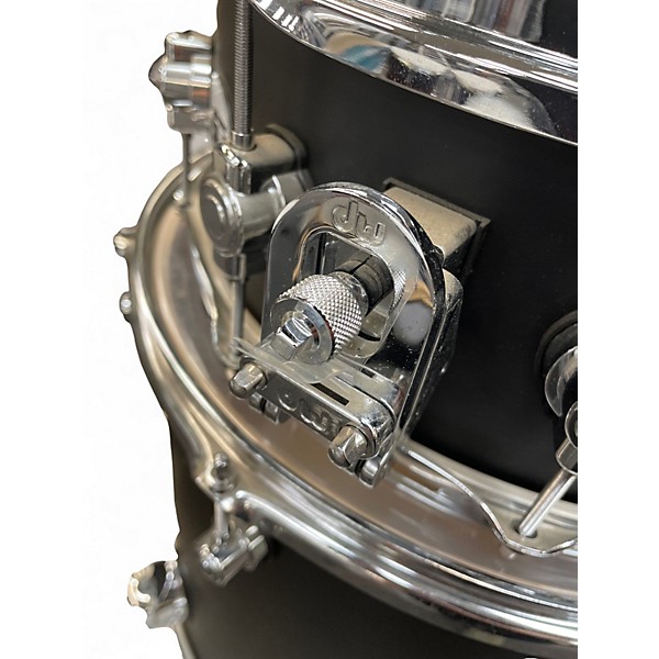 Used Dw  5 Piece design series Satin Black Drum Kit