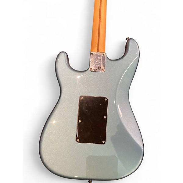 Used Fender Player Stratocaster MIM HSS 75th Anniversary w/ Floyd Rose Lake Placid Blue Solid Body Electric Guitar