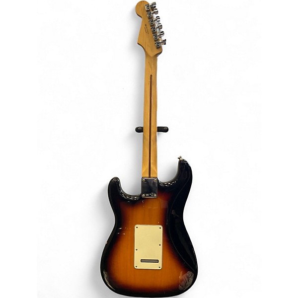 Used Fender Standard Stratocaster HSS 3 Tone Sunburst Solid Body Electric Guitar