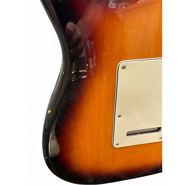 Used Fender Standard Stratocaster HSS 3 Tone Sunburst Solid Body Electric Guitar