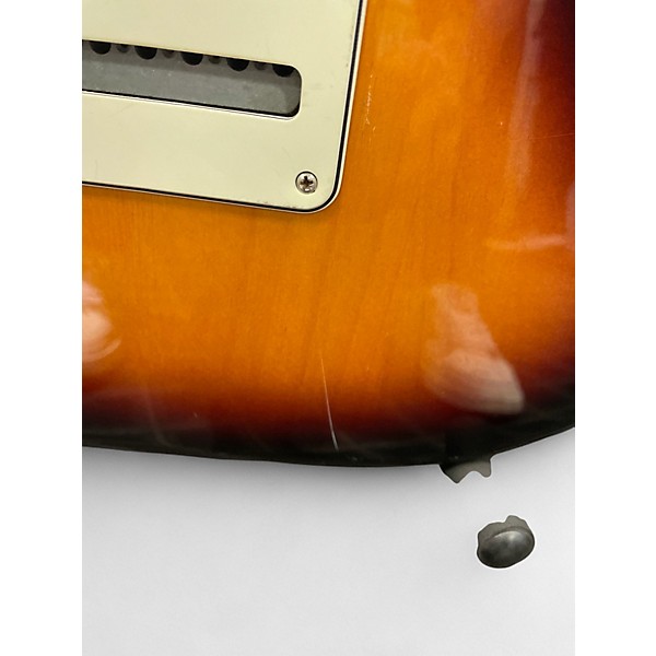 Used Fender Standard Stratocaster HSS 3 Tone Sunburst Solid Body Electric Guitar