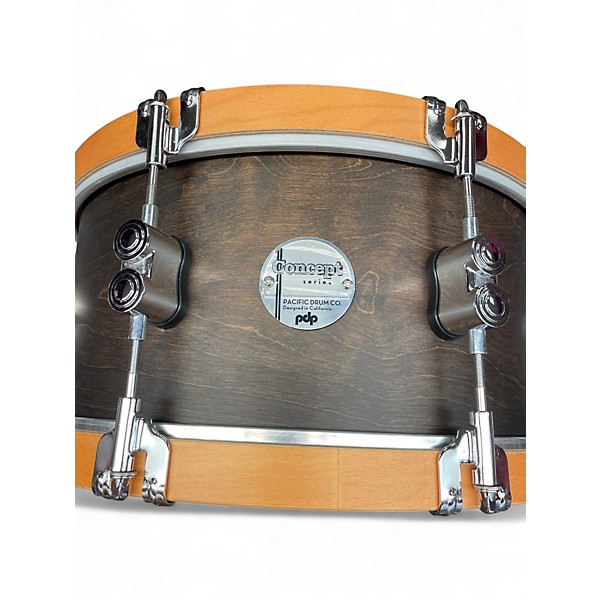 Used PDP by DW 14X6.5 Concept Series Snare Natural Walnut Drum