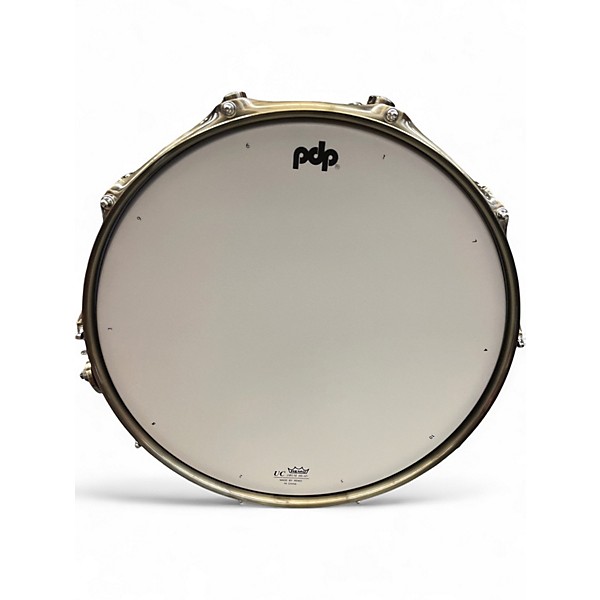Used PDP by DW 14X5.5 Limited Edition Concept Maple Mapa Burl to Black Burst Drum