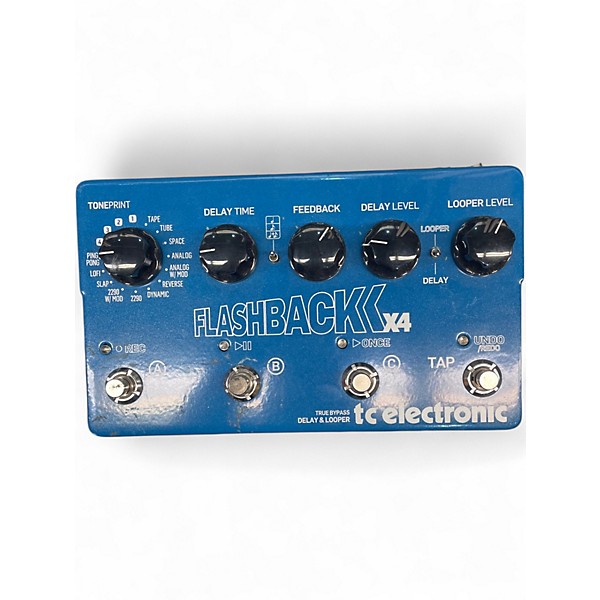 Used TC Electronic Flashback X4 Delay And Looper Effect Pedal