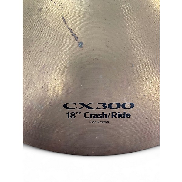 Used Pearl 18in CX300 Crash/Ride Cymbal