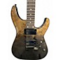 Used Schecter Guitar Research C1 Standard Black Fade Burst Solid Body Electric Guitar