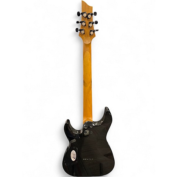 Used Schecter Guitar Research C1 Standard Black Fade Burst Solid Body Electric Guitar