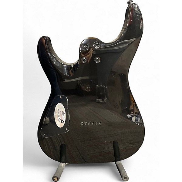 Used Schecter Guitar Research C1 Standard Black Fade Burst Solid Body Electric Guitar