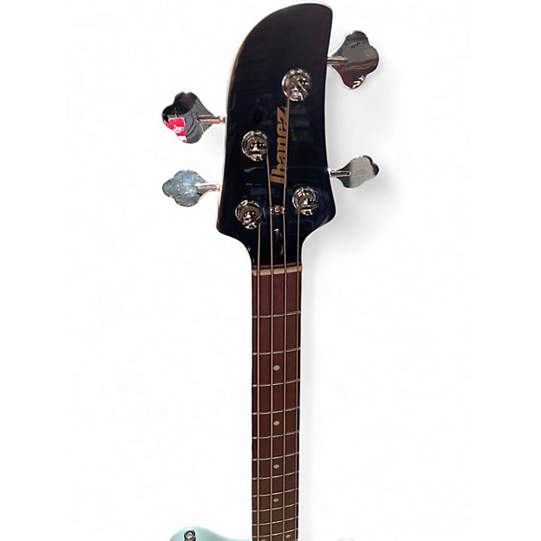 Used Ibanez TMB30 Mint Green Electric Bass Guitar