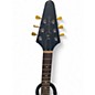 Used Epiphone 1958 Korina Flying V Ebony Solid Body Electric Guitar