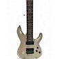 Used Schecter Guitar Research Demon 7 String Vintage White Solid Body Electric Guitar