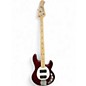 Used Sterling by Music Man RAY4 S.U.B Red Electric Bass Guitar thumbnail
