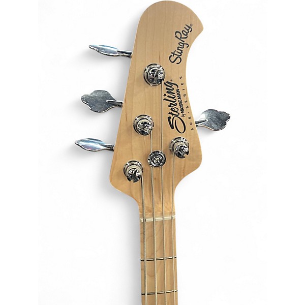 Used Sterling by Music Man RAY4 S.U.B Red Electric Bass Guitar