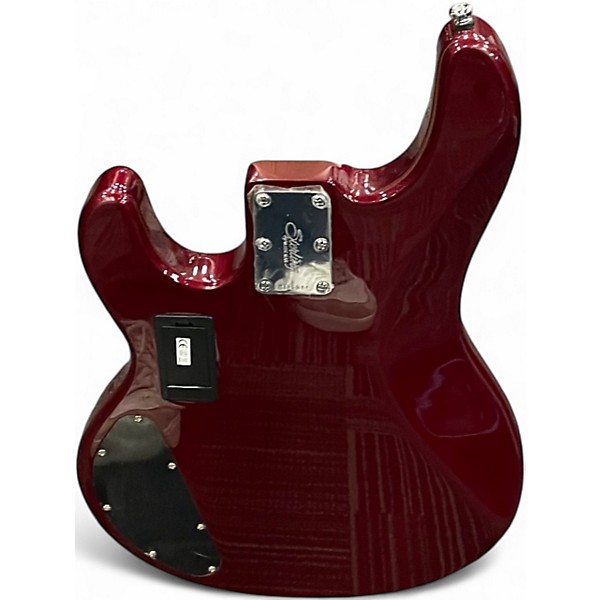 Used Sterling by Music Man RAY4 S.U.B Red Electric Bass Guitar