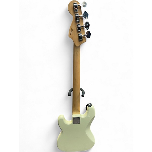 Used Squier Precision Bass Olympic White Electric Bass Guitar