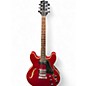 Used Jay Turser JT135 Candy Apple Red Hollow Body Electric Guitar thumbnail