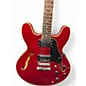 Used Jay Turser JT135 Candy Apple Red Hollow Body Electric Guitar