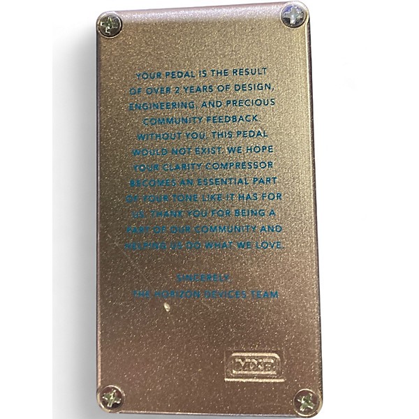 Used Horizon Devices CLARITY COMPRESSOR Effect Pedal | Guitar Center