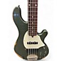 Used Lakland USA SERIES 55-14 ARMY GREEN Electric Bass Guitar