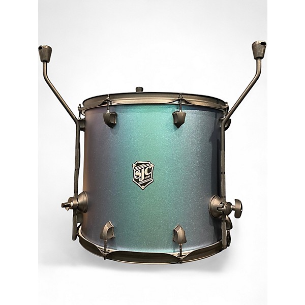 Used SJC Drums 3 Piece PATHFINDER PACIFIC TEAL Drum Kit