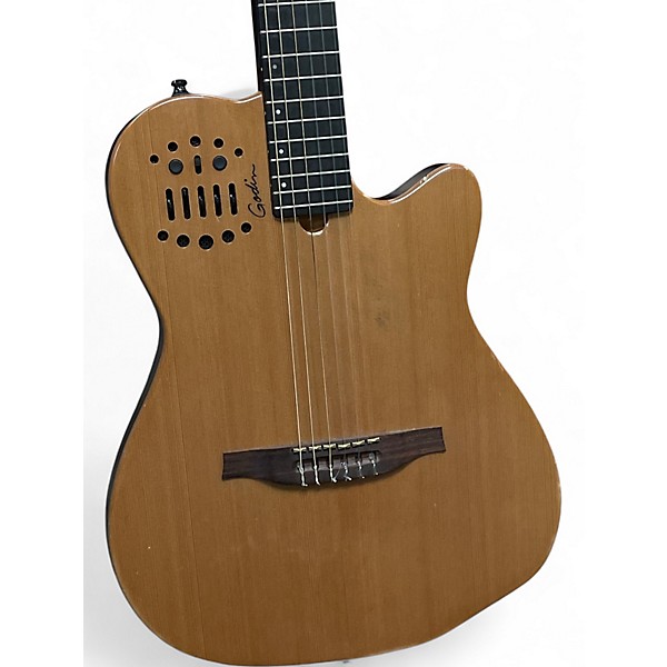 Used Godin MULTIAC ACS-SA Natural Classical Acoustic Electric Guitar