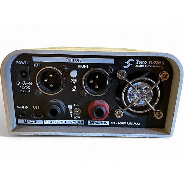 Used Two Notes Torpedo Captor X Power Attenuator