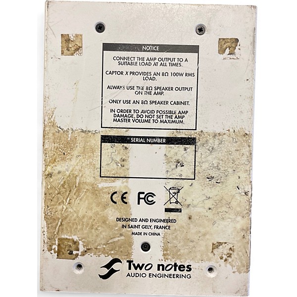 Used Two Notes Torpedo Captor X Power Attenuator