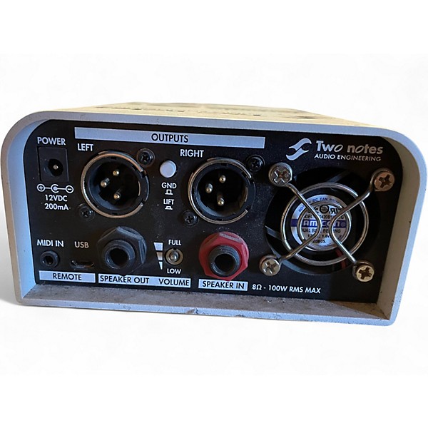 Used Two Notes Torpedo Captor X Power Attenuator