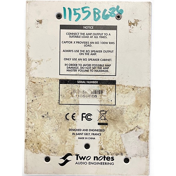 Used Two Notes Torpedo Captor X Power Attenuator