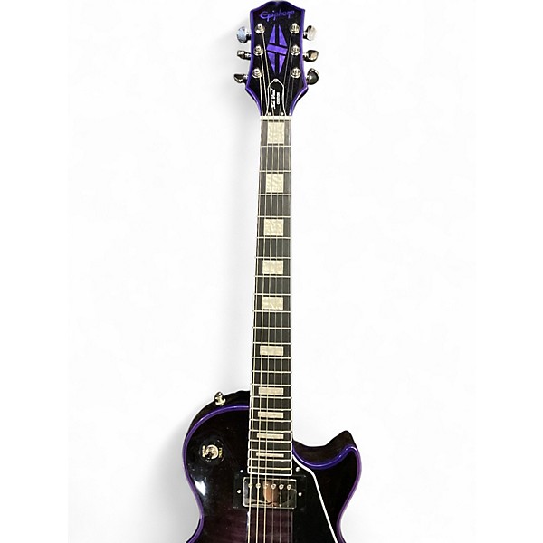 Used 2025 Epiphone Black widow Purple Solid Body Electric Guitar