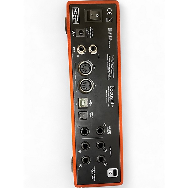 Used Focusrite Scarlett 18i8 Audio Interface