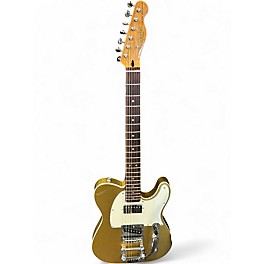 Used 2025 Squier Classic Vibe '60s Custom Telecaster SH with Bigsby Aztec Gold Solid Body Electric Guitar