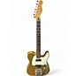 Used 2025 Squier Classic Vibe '60s Custom Telecaster SH with Bigsby Aztec Gold Solid Body Electric Guitar thumbnail