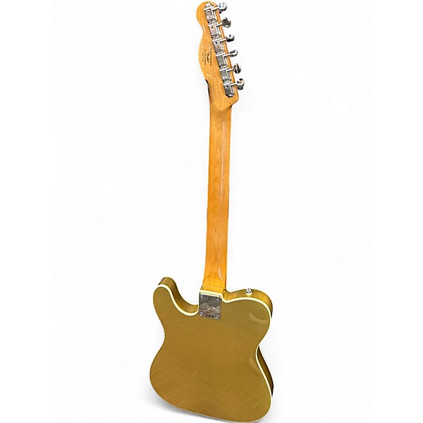 Used 2025 Squier Classic Vibe '60s Custom Telecaster SH with Bigsby Aztec Gold Solid Body Electric Guitar