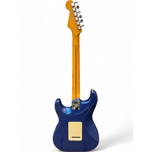 Used 2022 Fender American Ultra Stratocaster Cobra Blue Solid Body Electric Guitar