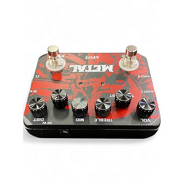 Used Afot METAL PEDAL Effect Pedal