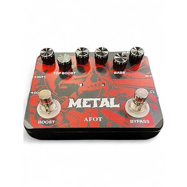 Used Afot METAL PEDAL Effect Pedal