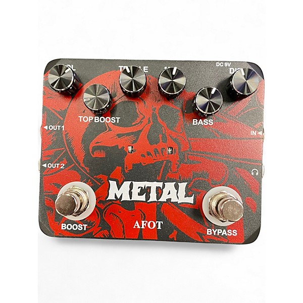 Used Afot METAL PEDAL Effect Pedal