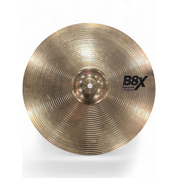 Used SABIAN 15in B8X Thin Crash Cymbal