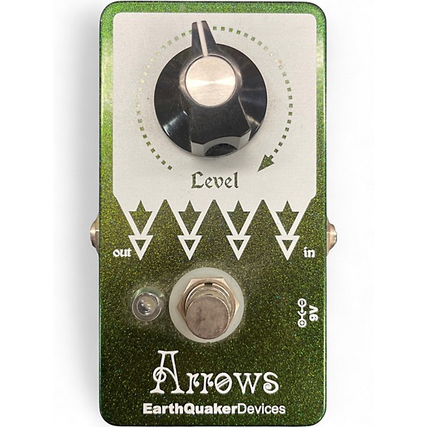Used EarthQuaker Devices Arrows Preamp Booster Effect Pedal