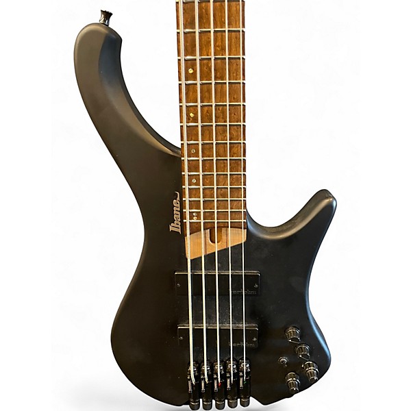 Used Ibanez EHB1005 Flat Black Electric Bass Guitar