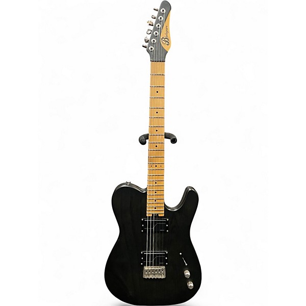 Used 2016 Balaguer Thicket BB Deluxe Trans Black Solid Body Electric Guitar