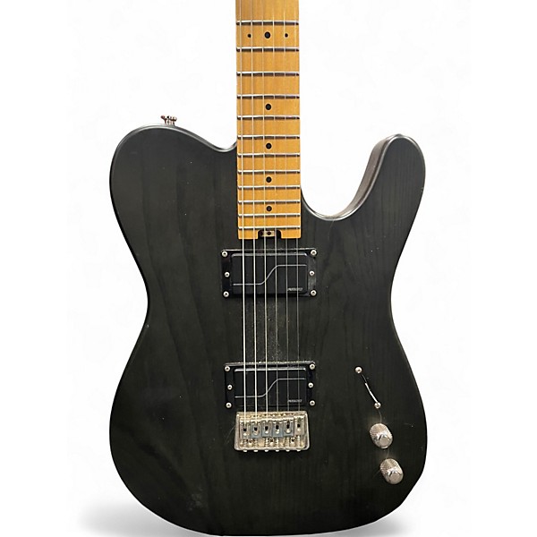 Used 2016 Balaguer Thicket BB Deluxe Trans Black Solid Body Electric Guitar