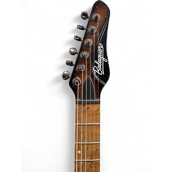 Used Balaguer Thicket Custom 3 Color Sunburst Solid Body Electric Guitar